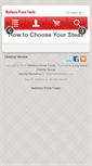 Mobile Screenshot of mathewsfoods.com